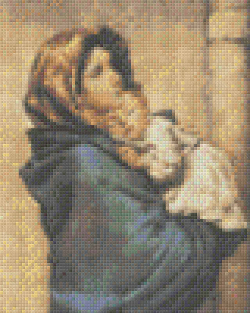 Madonna Of The Streets Four [4] Baseplate PixelHobby Mini-mosaic Art Kit image 0